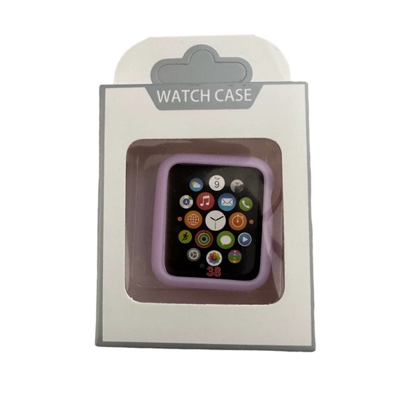 BOTOMALL New Apple Watch 38mm Series 3/2 Lavender Bumper - Picture 1 of 4